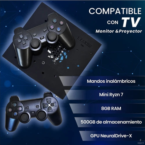 Consola IA + 100.000 juegos (Ps5 , Ps4 y Switch)